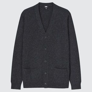 Uniqlo premium lambswool cardigan